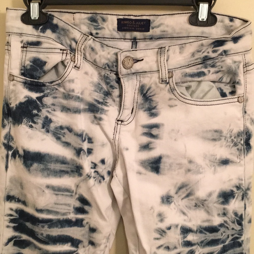 Romeo and Juliet Couture Tie Dye Jean